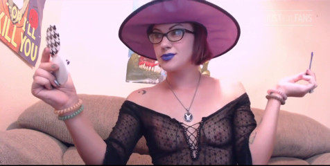 Bewitching Purple Lips