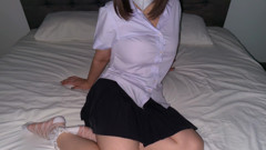Thai college girl gets fuck and cum inside a tight pussy