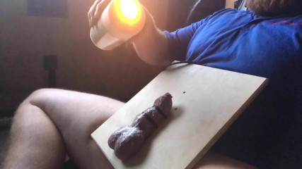 Hot wax on balls