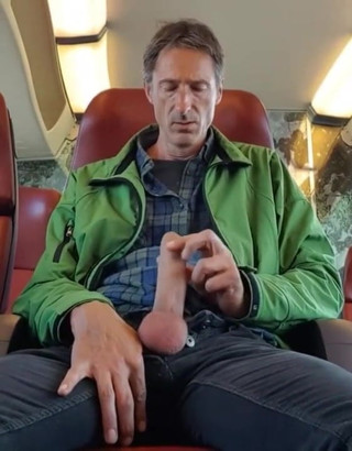tired of Grindr mature makes video on train