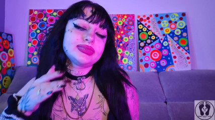 Nose Fetish Deedeelove Gothic Beauty Girl