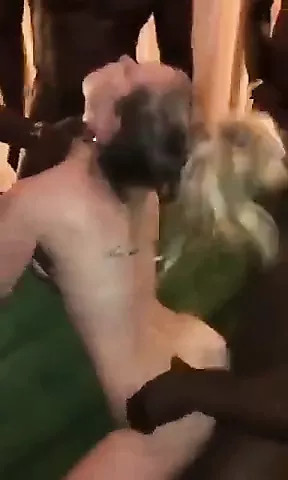 White girl Gangbanged and fucked hard