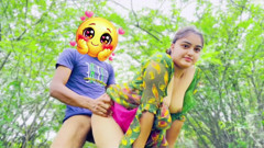 Inocent Cute Village girl Sex in jungle, newly virgin girl first time fucking in forest xxx free videos