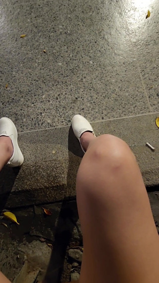 Shemale Ting Xuan Outdoor pee compilation thumbnail
