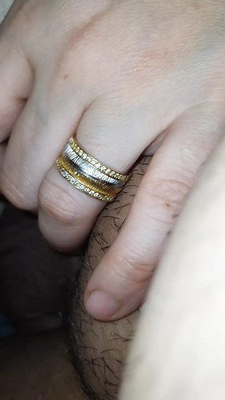 Step son get his dick a handjob from step son