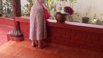 Amateur Blonde Wife Enjoys Footjob