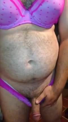 Bra and panty piss