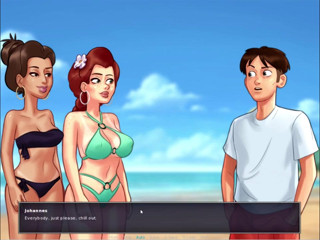 Summertime Saga - Eve might be pregnant after Johannes fucked her