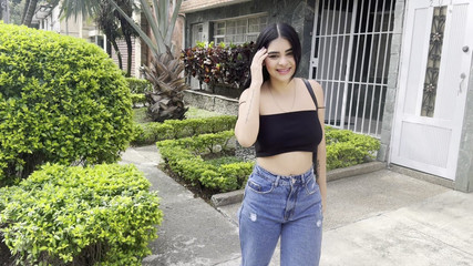 I take home this 18 year old with giant tits