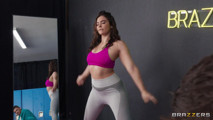 Brazzers - Violet Starr and Nina White Show off Their Leggings, Leg Warmers and Tight Asses