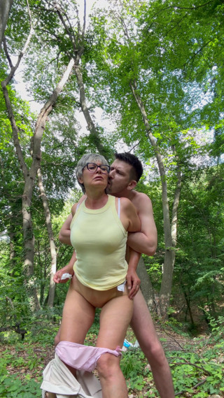 Madam O Outdoor Anal 7 – up on the Hill