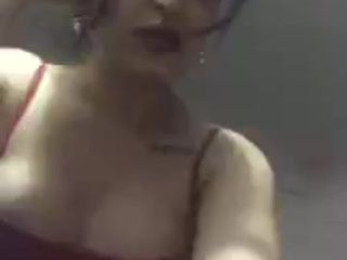 Cute lady doing selfies.MP4