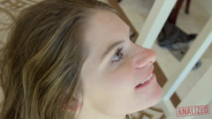 Analized - James Deen pays a visit to Alice March, eager to punish her tight little butthole.