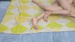 Cute Desi Indian Wife Homemade massage then the hard pussy fuck Hot Wife Eats Creampie From Her Husband