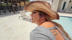 Bif Dick Jmac Shoots a Huge Load on Thick Elly La Bellas Ass
