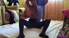 Patterns pantyhose play