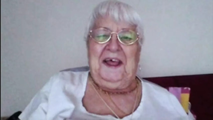 Granny Barbara is showing her sexy fat ass