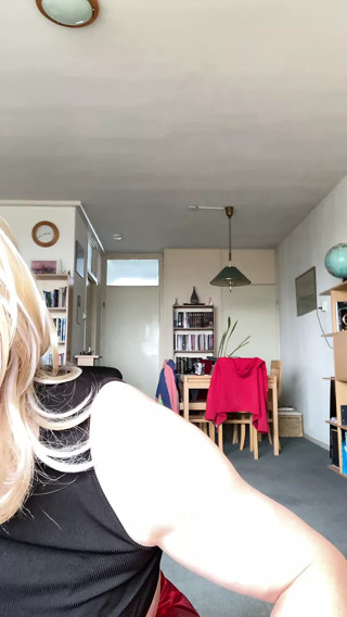 Dancing, while listening to sissy hypno