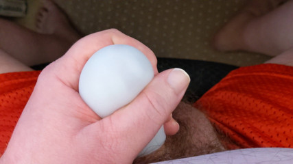 filling up a tenga sent by a friend