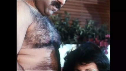 Vintage Homemade Sex with Two Hot MILFs with Hairy Pussy Ass Fucked and Cumshot in Mouth by Two Huge Cocks