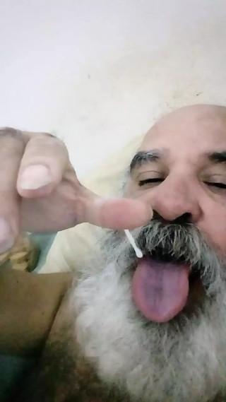 Eating fucking thick milk