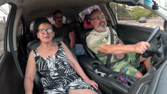 Alex Ferraz Levou a Sogra Para Carona E Leva Rola Dos Dois E Acaba Em DP - Mya MILF