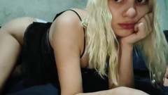 Huge Dildo Thrusts Deep Inside Big Pussy