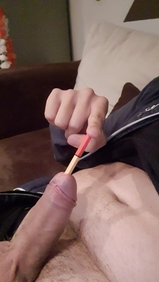 First cock sounding with pen