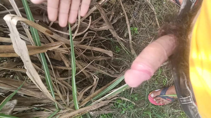 Indian Desi big dick outdoor shoot