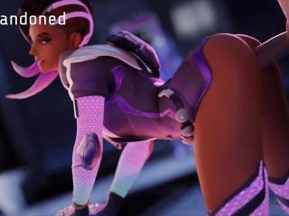 Sombra Taking A Big Cock In Her Ass