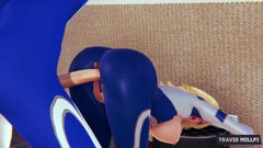 Invisible Woman Is Getting Fucked with Elastic Dick in Anal  Parody