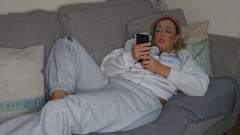 Maisie Lewis Fantasy Wank Over the Postie