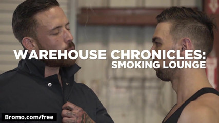 Jordan Levine with Lucky Daniels at Warehouse Chronicles Smo
