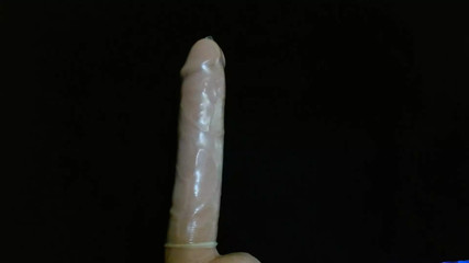 20cm Dildo goes down in my throat