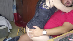 Fucking My Hot Stepmom on a Live Chat