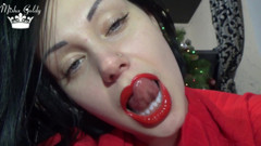 Red lips & lipgloss JOI