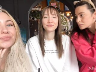 Sex Vlog - True Lesbian Tention and Shocked Cameraman - by Bella Mur