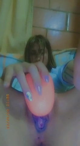 Colombian Babe Playing w Toy - Part 4