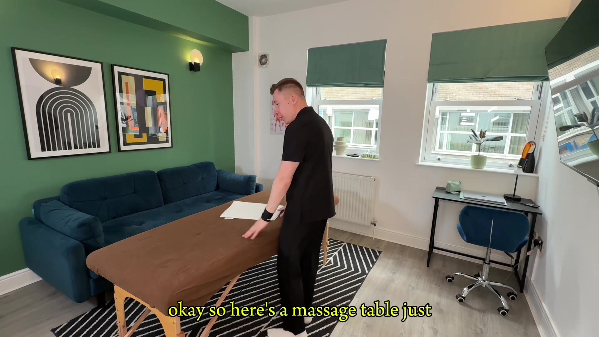 British businessman got excited during massage and fucked new masseur