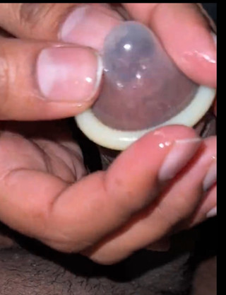 How to put on a condom - Indian guy putting on a condom - #dick #condom #hard