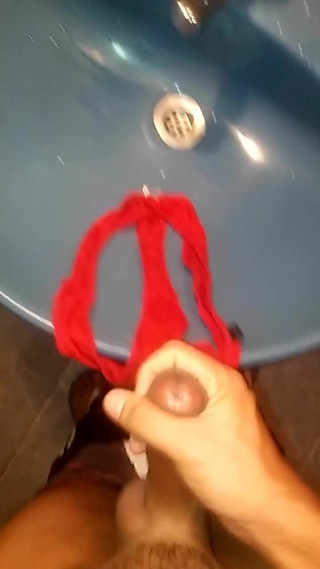 Cum on my not my sister thong