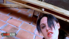 Darla: Young Gothic Brunette Does a Very Sexy and Exciting Strip
