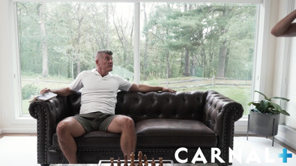Logan Cross learns about blowjobs from his stepdad Dillon Stone