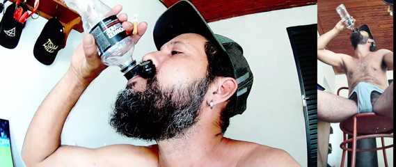 Masturbating Under Undie - Smoking