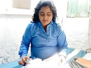 Desi School Girl Caught And Fucked While She is Making Naughty Drawing pussy and anal sex