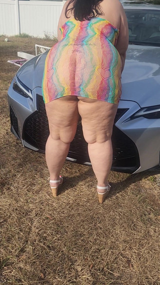 My rainbow dress