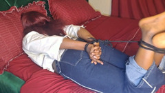 She Fuck Her Self After Being Captured She Use Finger Solo Female Masturbation