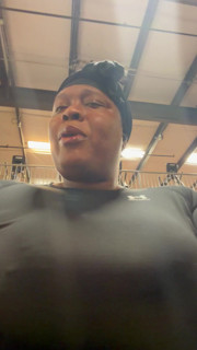 Ts Kayla working out at gym