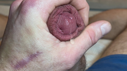 Close up Cumshot