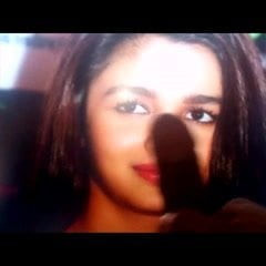 Cum Tribute to Alia Bhatt #2 she moans for you